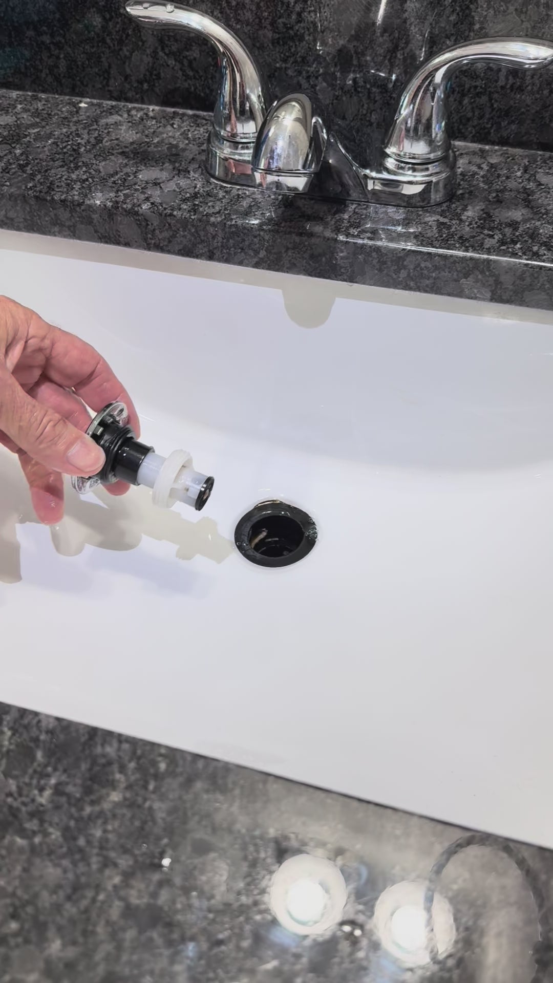 Load video: Sink Drain After Water Conditioning