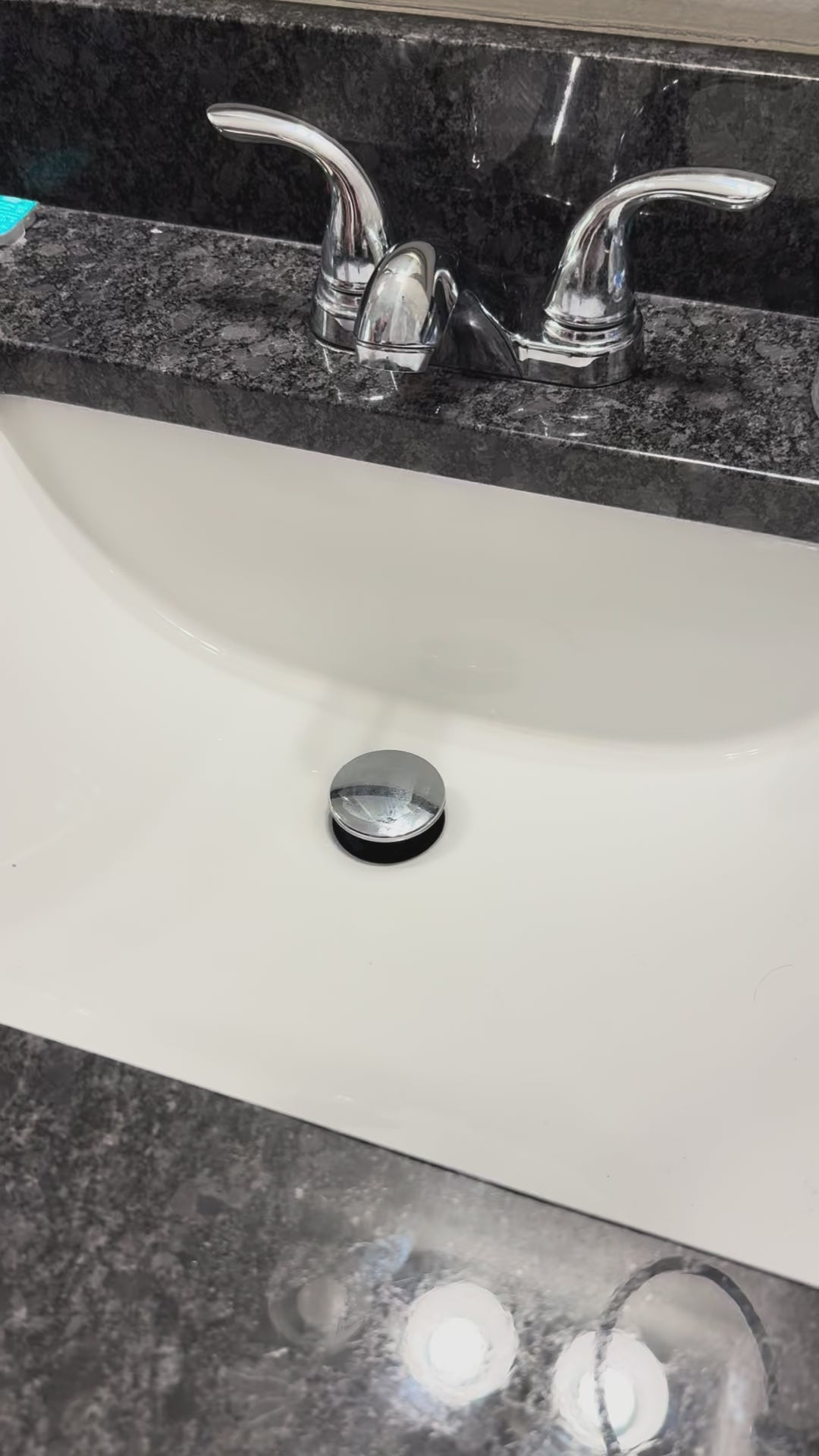 Load video: Sink Drain Before Water Conditioning